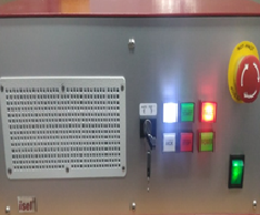 Traversing unit with controller